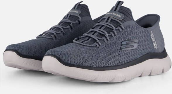 Skechers Handsfree Slip-in heren sneakers blauw Extra comfort Memory Foam