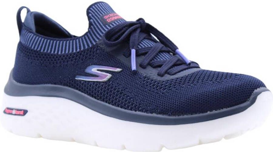 Skechers Dreamy Lites Colorful Prism Meisjes Sneakers Donkerblauw Multicolour