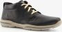 Skechers Harper Melden leren heren veterboots Zwart Extra comfort Memory Foam - Thumbnail 1