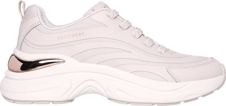 Skechers Hazel Step N Flow Dames Sneakers Beige