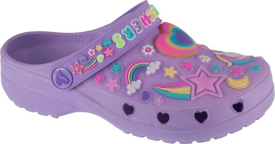 Skechers Heart Charmer Girly Land 308406L-LVMT voor meisje Purper Slippers