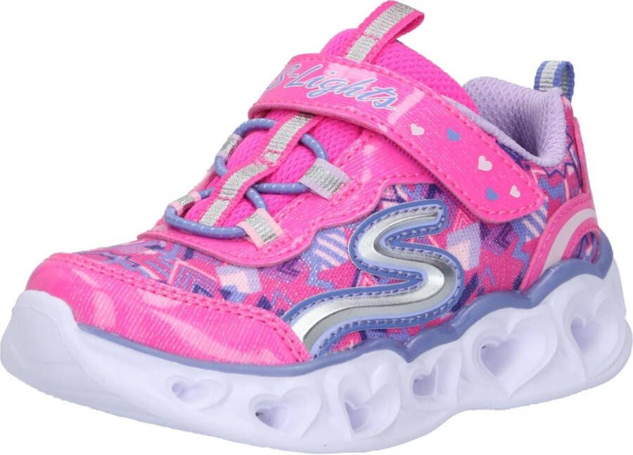 Skechers Heart Lights 20180N-NPMT Kinderen Roze Sneakers