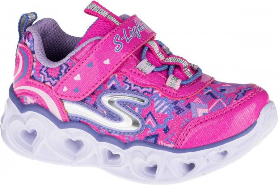 Skechers Heart Lights 20180N NP Kinderen Roze Sneakers