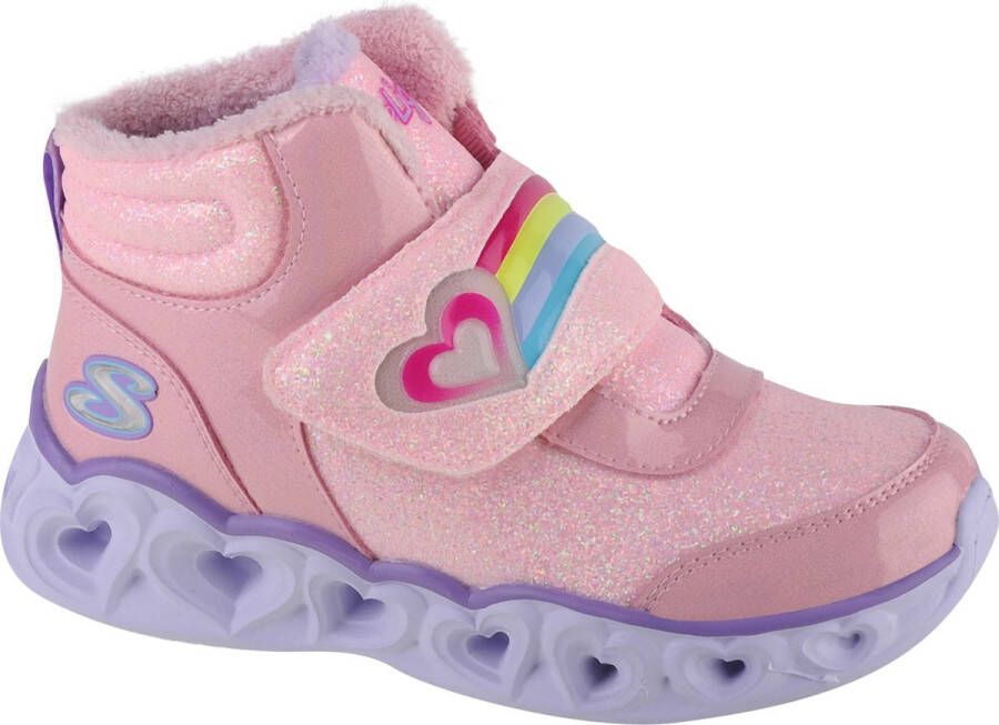 Skechers Heart Lights Brilliant Rainbow 302669L-PKLV voor meisje Roze Laarzen Sneeuw laarzen