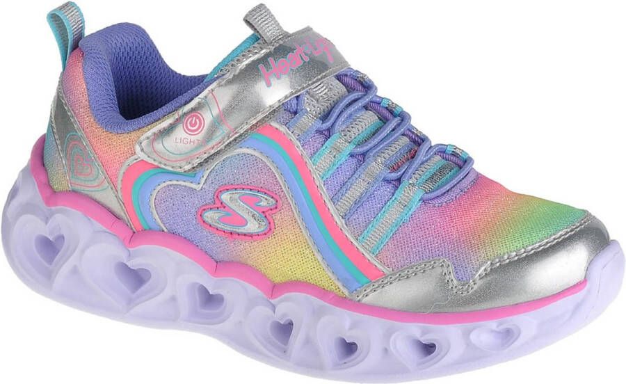 Skechers Heart Lights-Rainbow Lux 302308L-SMLT voor meisje Grijs Sneakers Sportschoenen - Foto 1