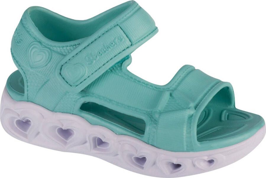 Skechers Heart Lights Sandal Always Flashy 308045N-MNT voor meisje Mint Sandalen