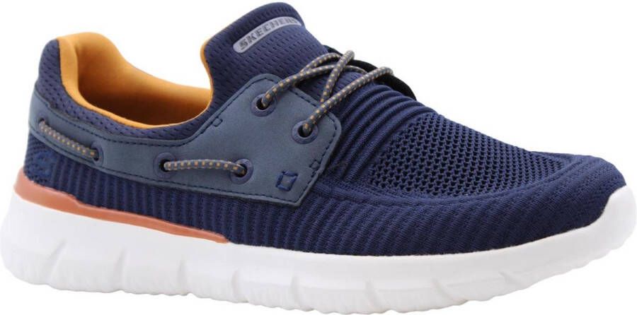 Skechers Del Retto Clean Slate Sportief blauw