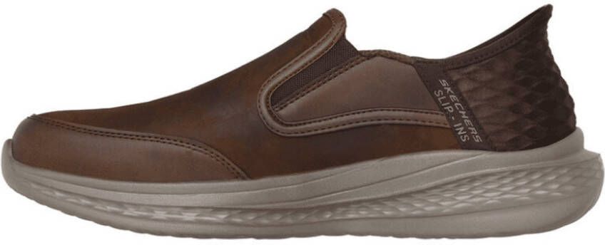 Skechers Slade Cooper Slip-Ins Instappers Heren Bruin