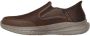 Skechers Slade Cooper Slip-Ins Instappers Heren Bruin - Thumbnail 1