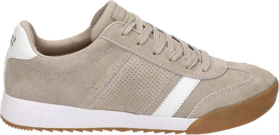 Skechers Heritage Zinger 2.0 The White Stripe dames sneaker Beige