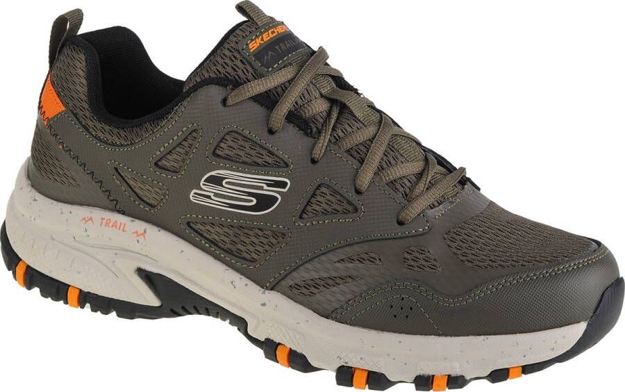 Skechers Hillcrest 237265-OLV Mannen Groen Sneakers Sportschoenen