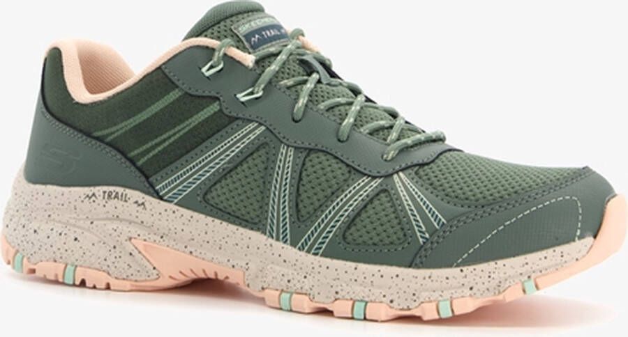 Skechers Hillcrest dames wandelschoenen A groen Extra comfort Memory Foam