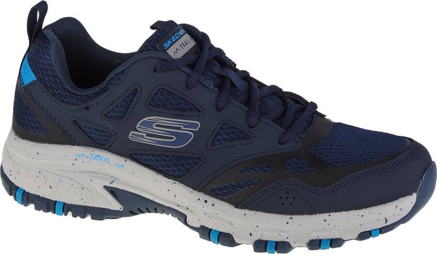 Skechers hillcrest wandelschoenen blauw heren