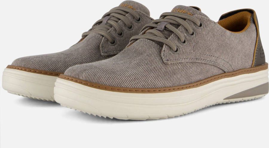 Skechers Hyland Ratner VEGAN Veterschoen Mannen Grijs