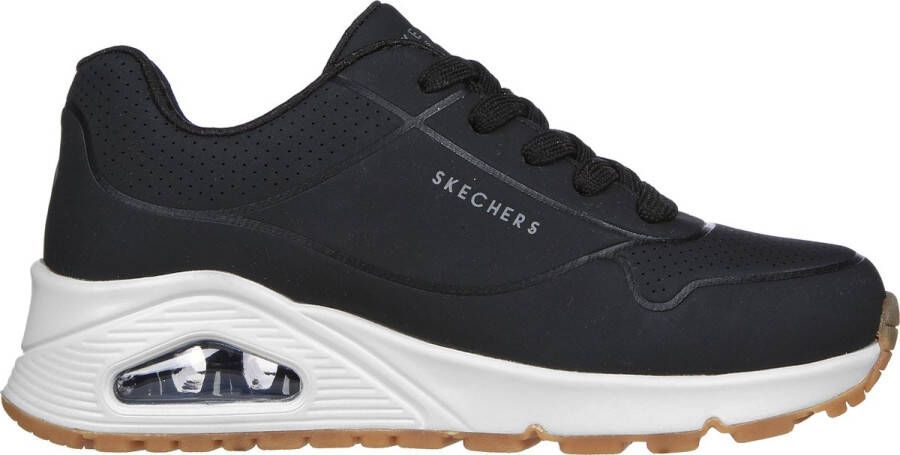 Skechers Hyperlift Meisjes Sneakers Zwart