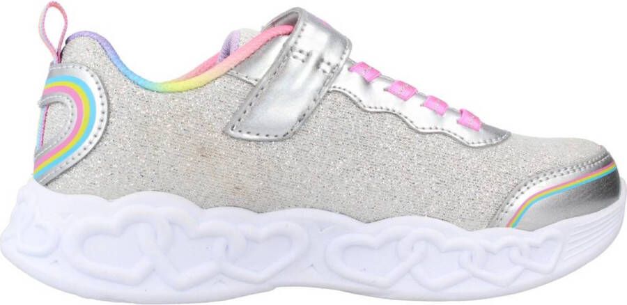 Skechers Infinite Heart Lights Love Meisjes Sneakers Multicolour