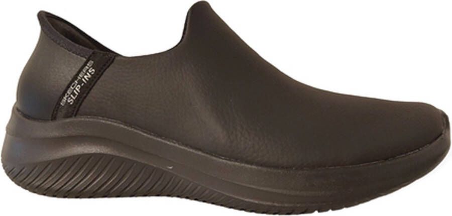 Skechers Comfortabele Zwarte Ultra Flex 3.0 Instapper voor Dames Black Dames