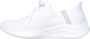 Skechers Instapper Hands-Free Slip-Ins 149710 WHT Wit Machine Washable - Thumbnail 1