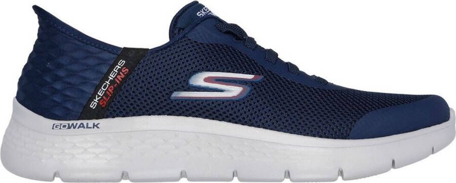 Skechers Instapper Hands-Free Slip-Ins Go Walk Flex 216324 NVY Blauw Machine Washable