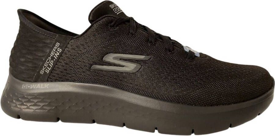 Skechers Instapper Hands-Free Slip-Ins Go Walk Flex 216505 BBK Zwart Machine Washable