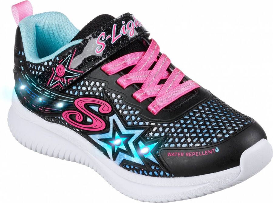 Skechers Jumpsters-Wishful Star 302323L BKPK Zwart