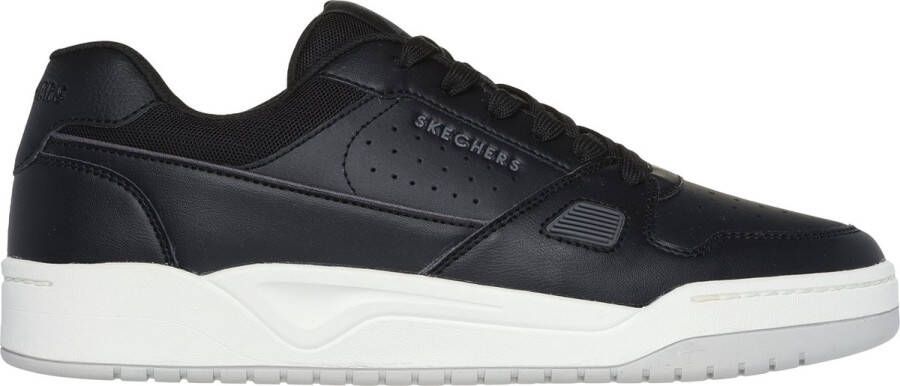 Skechers Koopa Tiebreak Low Heren Sneakers Zwart