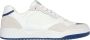 Skechers Lage Lifestyle Veterschoen met Blauwe Accenten White Heren - Thumbnail 1