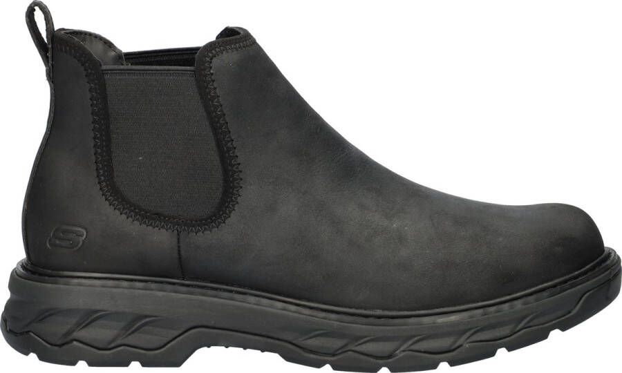 Skechers Lockett Heath heren chelseaboot Zwart