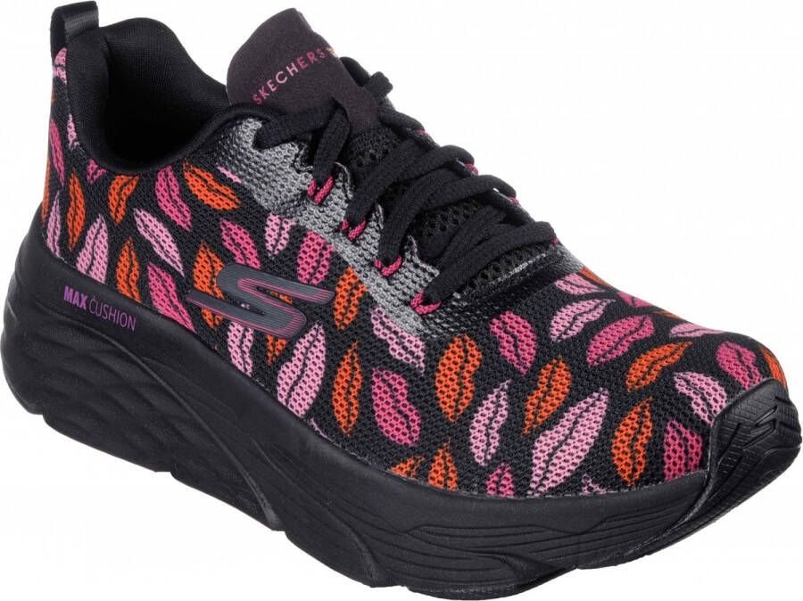 Skechers Mac Cushioning Elite dames sneaker Zwart multi