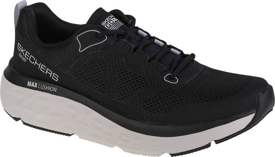 Skechers Max Cushioning Delta 220351-BKW Mannen Zwart Hardloopschoenen