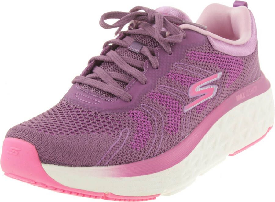 Skechers MAX CUSHIONING DELTA sneakers hardloopschoenen fitness dames paars