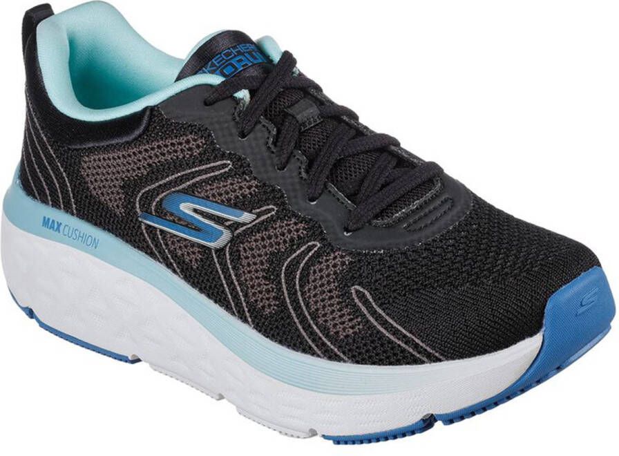 Skechers MAX CUSHIONING DELTA sneakers hardloopschoenen fitness dames zwart