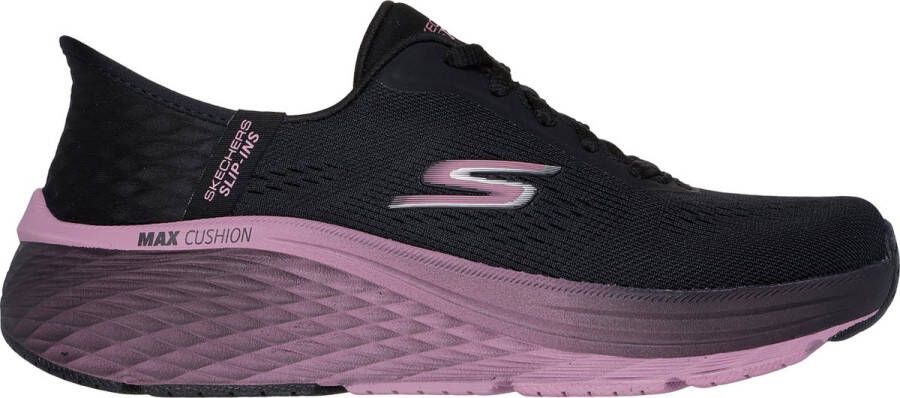 Skechers Max Cushioning Elite 2.0 So Dames Sneakers Zwart Paars