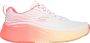 Skechers Max Cushioning Elite 2.0 Sp Dames Sneakers Wit Roze - Thumbnail 1