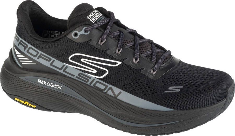 Skechers Max Cushioning Propulsion 220509-BLK Mannen Zwart Hardloopschoenen