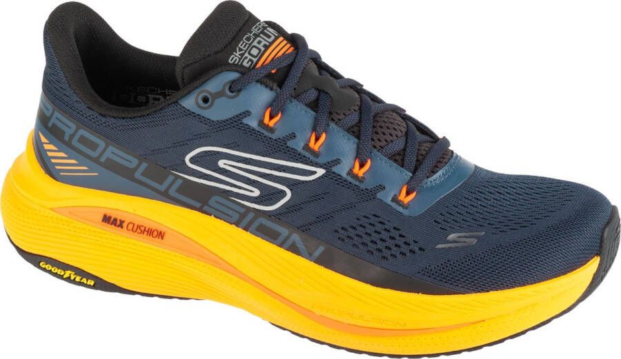 Skechers Max Cushioning Propulsion 220509-NVOR Mannen Marineblauw Hardloopschoenen