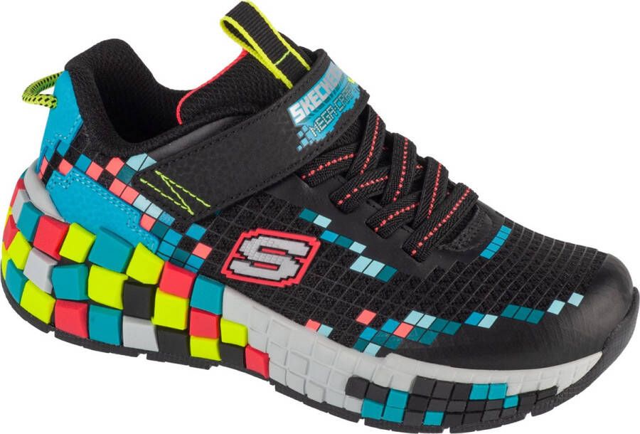 Skechers Mega-Craft 3.0 402182L-BKMT voor een jongen Zwart Sneakers Sportschoenen