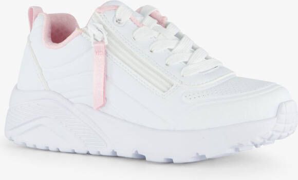 Skechers sneakers wit met ritsje Extra comfort Memory Foam