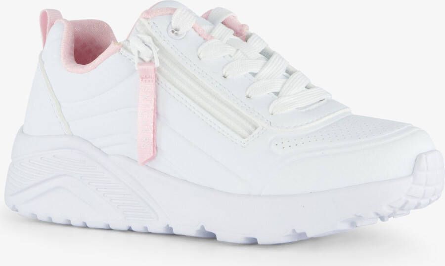 Skechers sneakers wit met ritsje Extra comfort Memory Foam