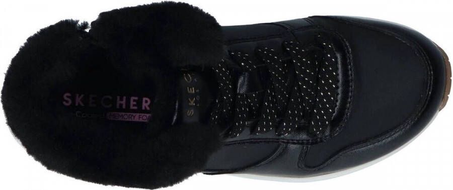 Skechers Meisjes Uno Cozy on Air Black ZWART