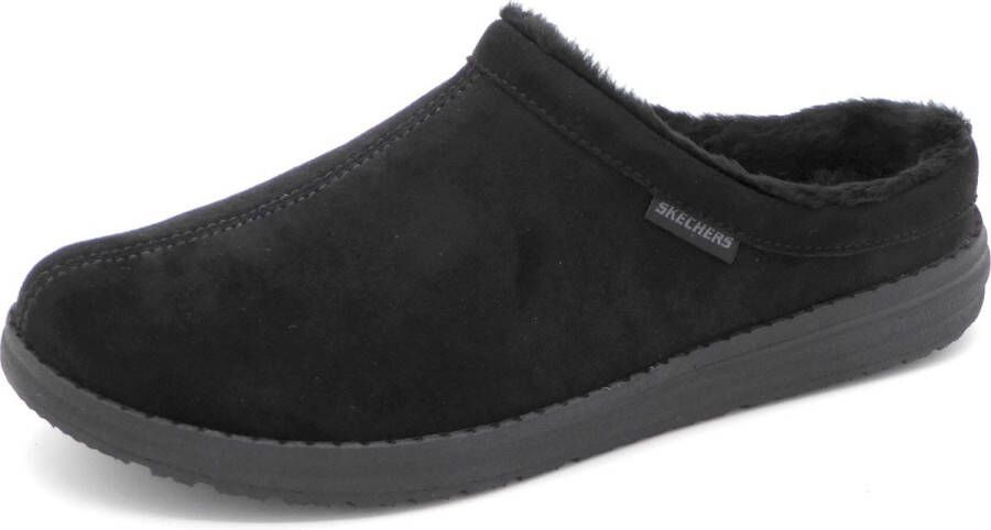 Skechers Pantoffels Relaxed Fit: Melson Harmen 210378 BLK Zwart