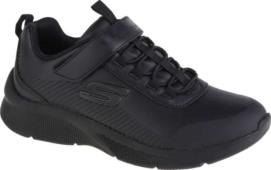 Skechers Microspec-Classmate 302607L-BBK voor meisje Zwart Sneakers Sportschoenen - Foto 1