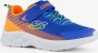 Skechers Microspec II Zovrix jongens sneakers Blauw - Thumbnail 1