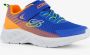 Skechers Microspec II Zovrix jongens sneakers Blauw - Thumbnail 4