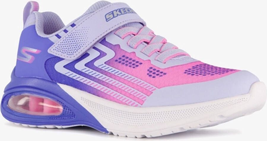 Skechers Microspec Max Advance meisjes sneakers Roze