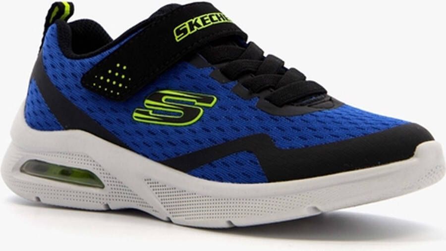 Skechers Microspec Max jongens sneakers Blauw