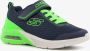 Skechers Microspec Max kinder sneakers blauw groen Extra comfort Memory Foam - Thumbnail 33