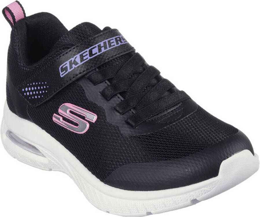 Skechers Microspec Max Plus Subtle Steps Sneakers Meisjes Schoenen 303546L BLK