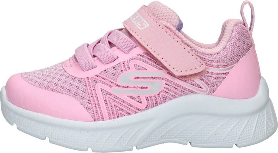 Skechers Microspec Plus Swirl Sweet Sneaker Meisjes Roze