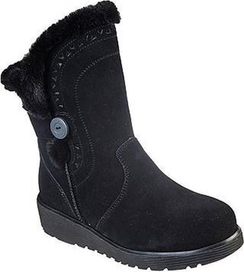 Skechers Winterlaarzen KEEPSAKES WEDGE COZY PEAK met stijlvol lasercut motief